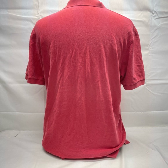 Men’s Polo Ralph Lauren Short Sleeve Polo Shirt Size Large Red - Picture 2 of 3